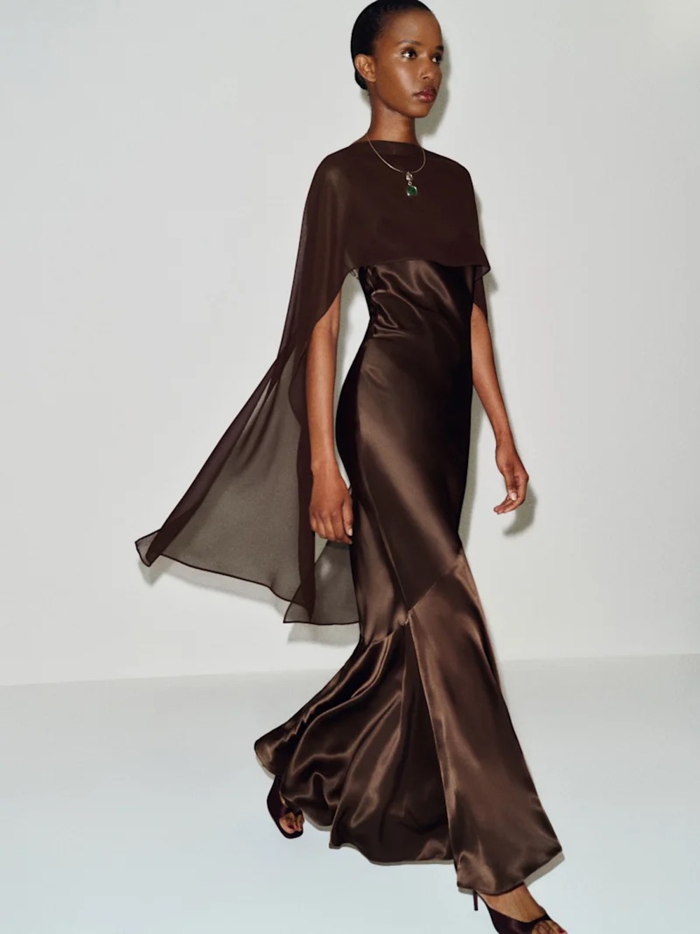 Reformation Tiffani Silk Dress